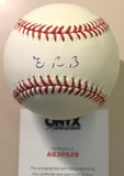 Victor Robles Signed Major League Baseball Minor League Signature #2