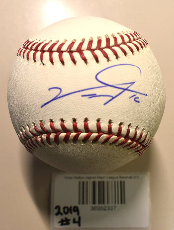 Victor Robles Signed Major League Baseball 2019 Signature #4