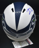 Colby Parkinson Seahawks Flat White Full Size Helmet JSA COA **FLASH SALE