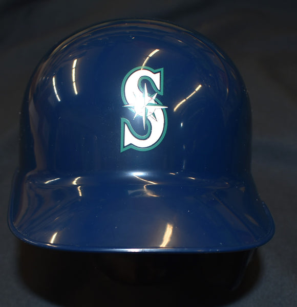 Mariners Mini Batting Helmet Unsigned with Stand