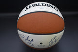 2007-08 Seattle Sonics Mini Basketball signed x6