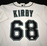 George Kirby Signed Mariners Nike Jersey w/ 2023 All Star Inscription JSA COA