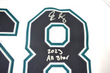 George Kirby Signed Mariners Nike Jersey w/ 2023 All Star Inscription JSA COA