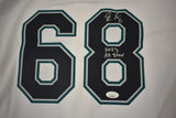 George Kirby Signed Mariners Nike Jersey w/ 2023 All Star Inscription JSA COA