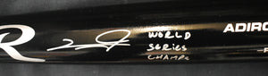 Victor Robles Signed Rawlings Baseball Bat w/ World Series Champs Inscritiption JSA COA