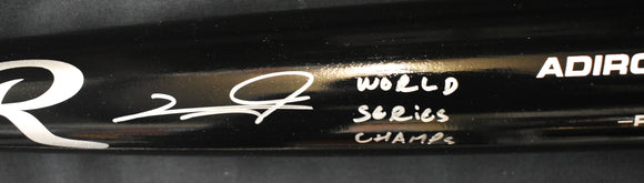 Victor Robles Signed Rawlings Baseball Bat w/ World Series Champs Inscritiption JSA COA