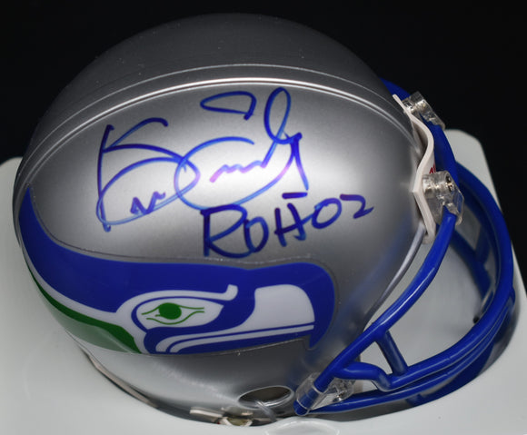 Kenny Easley Signed Seahawks Retro Mini Helmet w/ ROH Inscription JSA