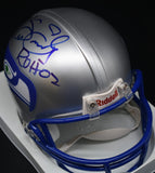 Kenny Easley Signed Seahawks Retro Mini Helmet w/ ROH Inscription JSA