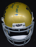 Kenny Easley Signed UCLA Mini Helmet w/ CHOF '91 Inscription #45 JSA