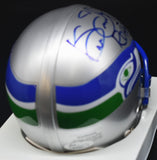 Kenny Easley Signed Seahawks Retro Mini Helmet w/ ROH Inscription JSA