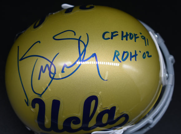 Kenny Easley Signed UCLA Mini Helmet w/ ROH and CHOF '91 Inscription JSA