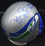 Kenny Easley Signed Seahawks Full Size Retro Helmet w/ ROH '02 + DPOY '84 Inscriptions JSA
