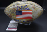 Uchenna Nwosu Salute to Service NFL Football w/ Inscription JSA COA