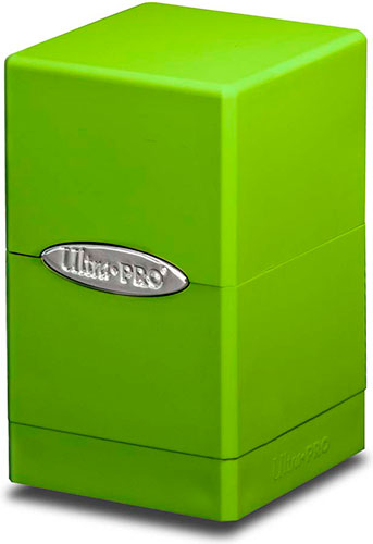 Ultra Pro Satin Tower: Lime Green
