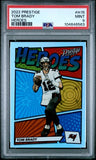 2022 Prestige Heroes #H15 Tom Brady PSA 9