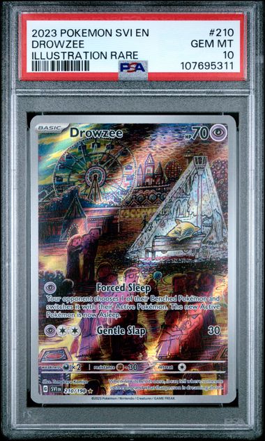 2023 Drowzee Illustration Rare PSA 10