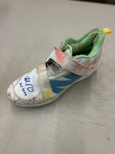 Dylan Moore Signed Game Used Baseball Cleat (Left) #4