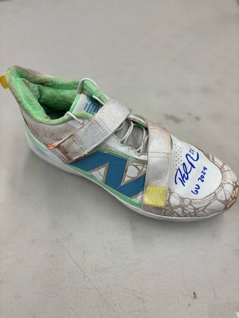 Dylan Moore Signed Game Used Baseball Cleat (Right) #4