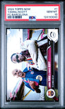 2024-25 TOPPS NOW FC BARCELONA #001 YAMAL/SCOTT PSA 10