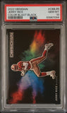2022 Panini Obsidian Color Blast Black #24 Jerry Rice psa 10
