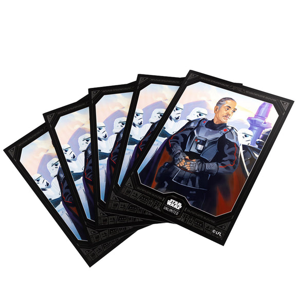 Star Wars Unlimited Moff Gideon Sleeves 60 Count
