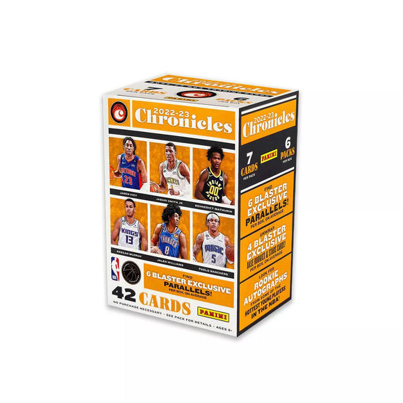 2022-23 Panini Chronicles Basketball Retail Blaster Box