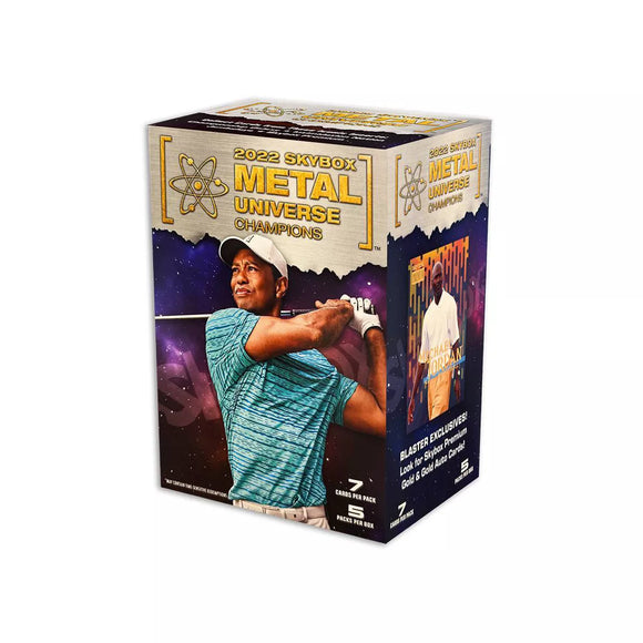 2022 Upper Deck UD Skybox Metal Universe Champions Retail Blaster Box