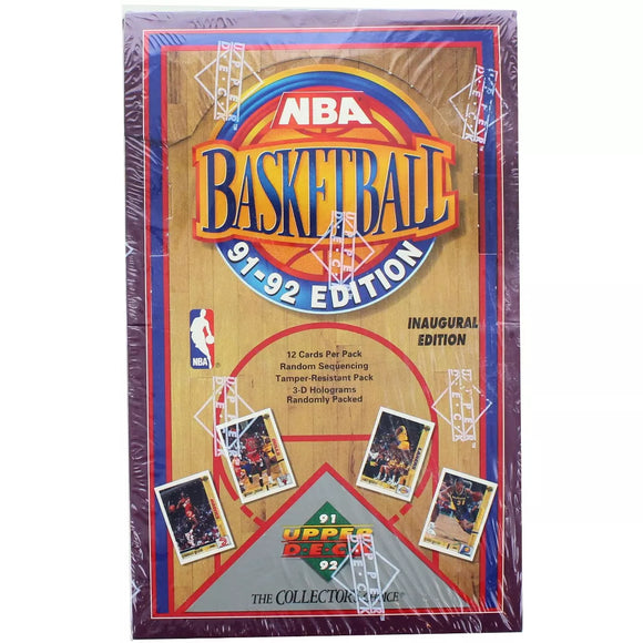 1991-92 Upper Deck UD Low Series Basketball Box
