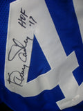 Kenny Easley Autographed Signed Custom XL Seattle Seahawks Jersey with "HOF 17" Inscription JSA