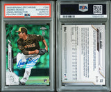 PSA DNA 10 2020 Topps Chrome Ben Baller Green Refractors #149 Andres Munoz RC 69/99 San Diego Padres Autographed POP2