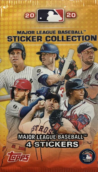 2020 Topps MLB Sticker Collection Baseball Pack