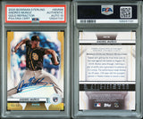 PSA DNA 10 2020 Bowman Sterling Rookies Gold Refractor #BSR86 Andres Munoz RC 40/50 San Diego Padres Autographed POP1