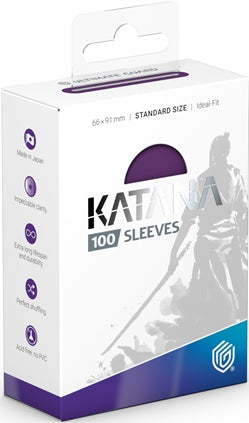 Ultimate Guard Standard Size Katana Sleeves Iris Bloom 100ct