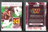 2024 Panini Origins Hometown Roots Jerseys Green #4 Jayden Daniels /10