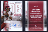2024 Topps Signature Class Rookie Autographs #RCAJD Jayden Daniels