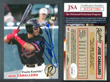 Jose Caballero 2019 Visalia Rawhide High A Autographed Card JSA #1 w/ set (33)