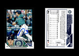 Dylan Moore 2023 Topps Update Black #US47 37/72 Autographed Card JSA #12