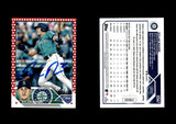 Dylan Moore 2023 Topps Update Independence Day #US47 55/76 Autographed Card JSA #16