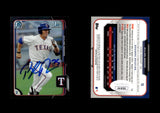 Dylan Moore 2015 Bowman Chrome Draft Black Asia Refractor #15 Autographed Card JSA #25