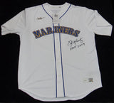 Edgar Martinez Autographed Signed Nike Cooperstown XL Jersey with "HOF 2019" Inscription JSA