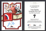 2026 Topps Flagship J.T. Realmuto Patch Auto 5/5