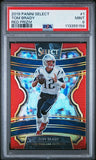 2019 Panini Select Red Prizm #1 Tom Brady PSA 9 /99
