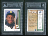 1989 Upper Deck #1 Ken Griffey Jr BGS 9