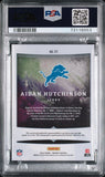 2022 Origins #171 Aidan Hutchinson Turquoise Jumbo Patch Auto /25 PSA Authentic
