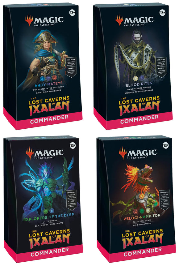 Mtg Commander Magic: The Gathering The Lost Caverns Of Ixalan Set Booster Pack (Sealed) Lost Caverns Of Ixalan Prerelease Mtg Commander Magic: The Gathering The Lost Caverns Of Ixalan Set Booster Pack (Sealed) Lost Caverns Of Ixalan Prerelease
