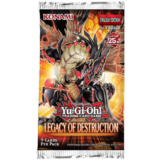 Yugioh Legacy of Destruction Booster Pack