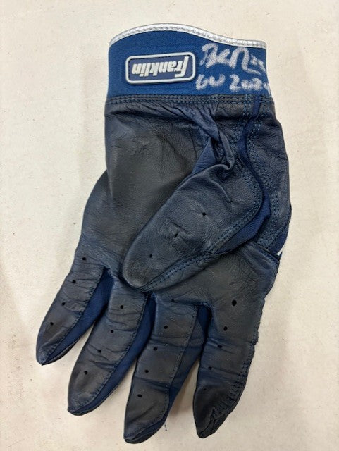 Dylan Moore Signed Game Used Batting Glove #1L (Left)