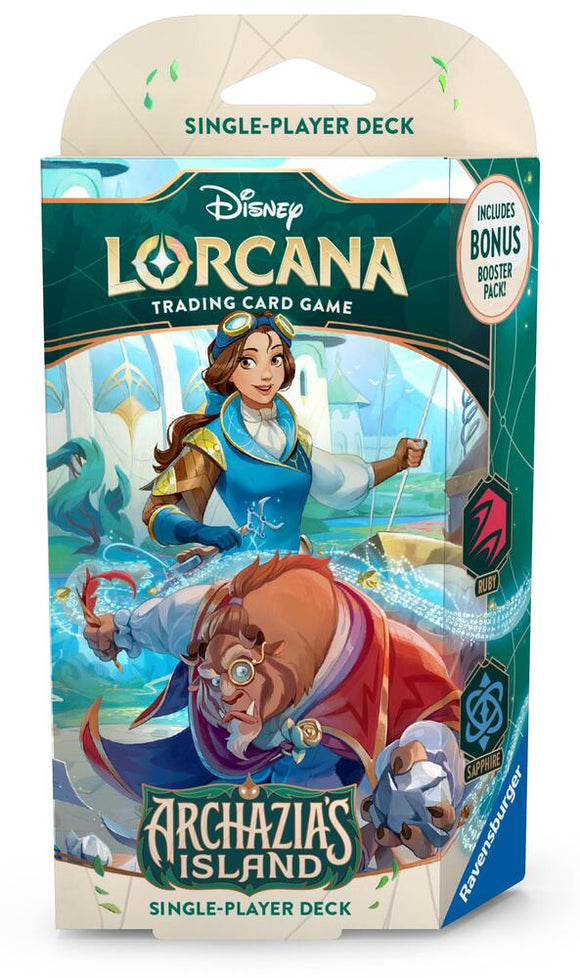 Disney Lorcana: Archazia's Island Starter Deck (Ruby & Sapphire) - Archazia's Island (7)