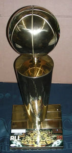 Lebron James Signed Championship Trophy JSA **SALE