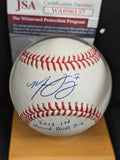 Marco Gonzales Autographed MLB Baseball w/ "2013 1st Round Draft Pick" Inscription JSA/COA